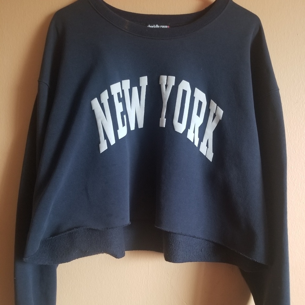 Crop sweatshirt